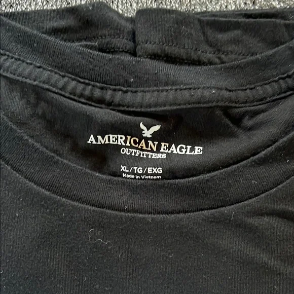 American Eagle Outfitters Black Short Sleeve Tee - Picture 3 of 4